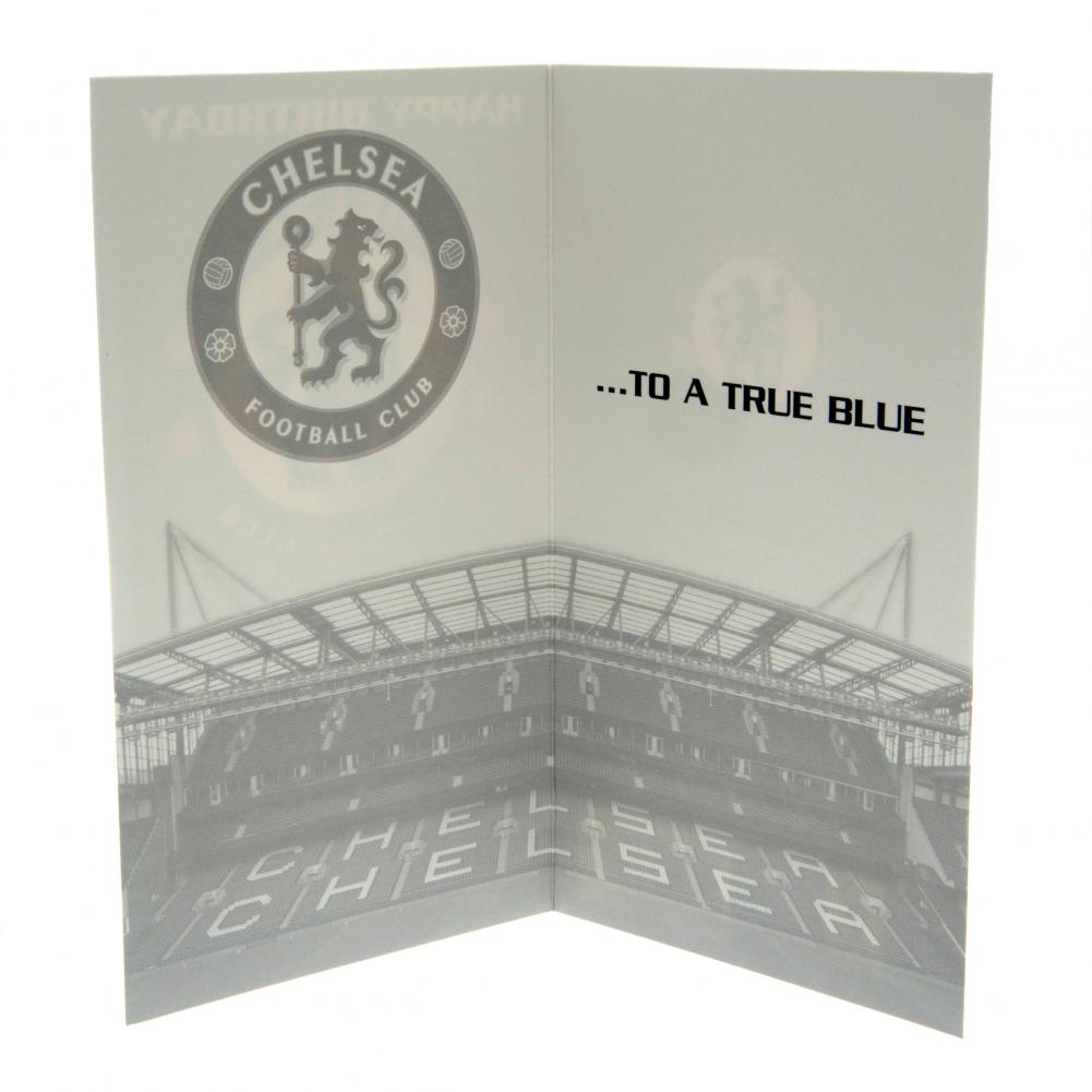 Chelsea FC Stadium Birthday Card LKT Sport Football>Premier League>Chelsea FC Greeting Cards