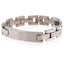 Chelsea FC Stainless Steel Bracelet LKT Sport Classic design stainless steel link braceletFeaturing a club crest engraved plateOfficial licensed productApprox 22cm x 1cm Bracelets