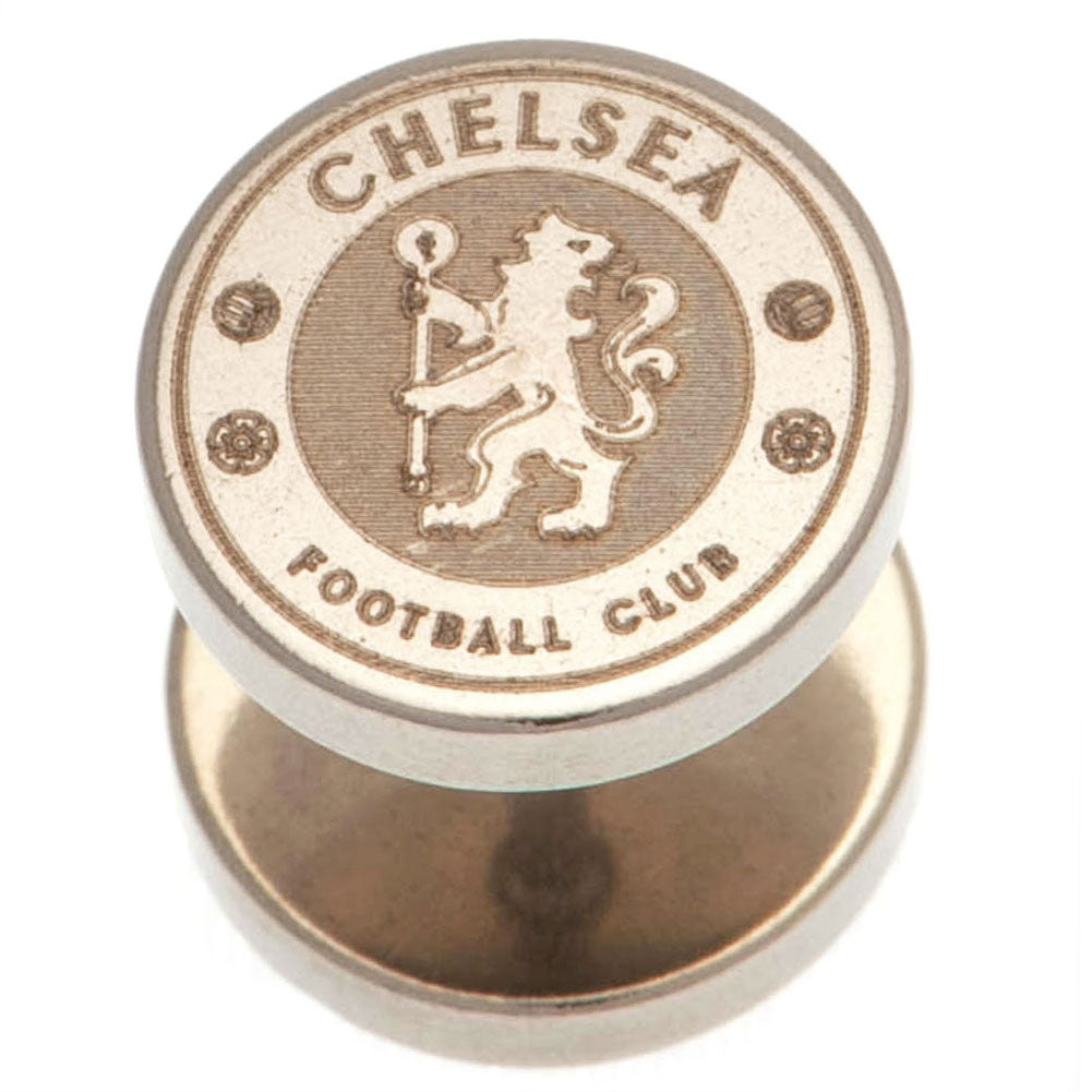 Chelsea FC Stainless Steel Stud Earring LKT Sport Football>Premier League>Chelsea FC Earrings