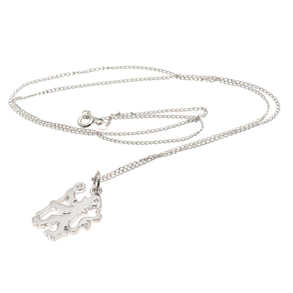 Chelsea FC Sterling Silver Pendant & Chain LN LKT Sport Football>Premier League>Chelsea FC Necklaces