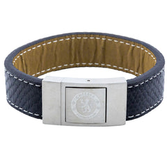 Chelsea FC Stitched Leather Bracelet LKT Sport Football>Premier League>Chelsea FC