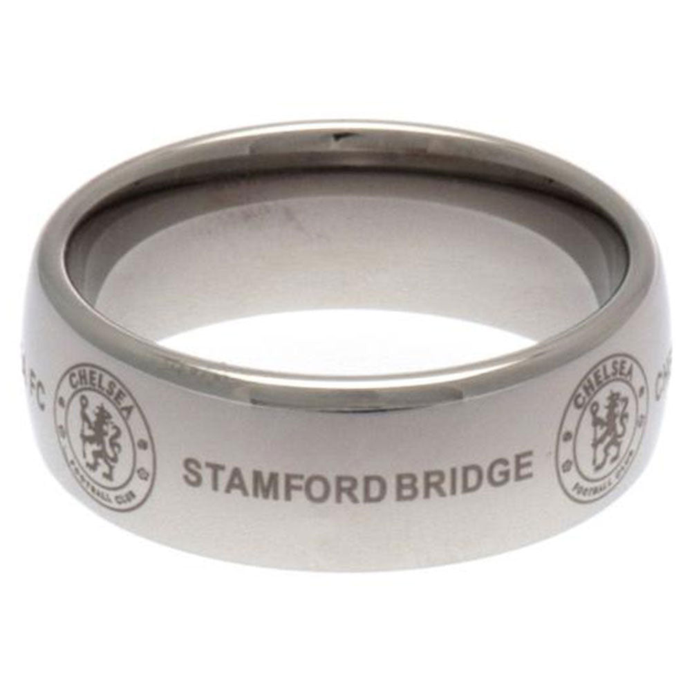 Chelsea FC Super Titanium Ring Medium LKT Sport Football>Premier League>Chelsea FC Rings