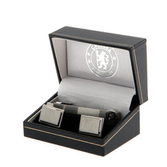 Chelsea FC Tie Slide & Cufflink Set LKT Sport Football>Premier League>Chelsea FC Cufflinks