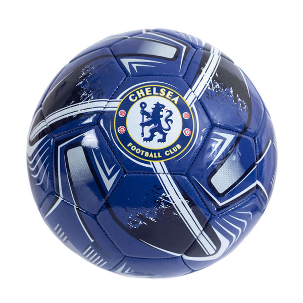 Chelsea FC Turbine Skill Ball LKT Sport Turbine print design PVC football32 panel blue and white ball with a full colour Chelsea crest in several positionsSkill practice ball suitable for all agesOfficial licensed productSize 1 footballApprox 47cm in circ