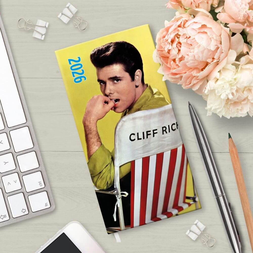 Cliff Richard Slim Diary 2026 LKT Sport Entertainment>Music>Cliff Richard Planners
