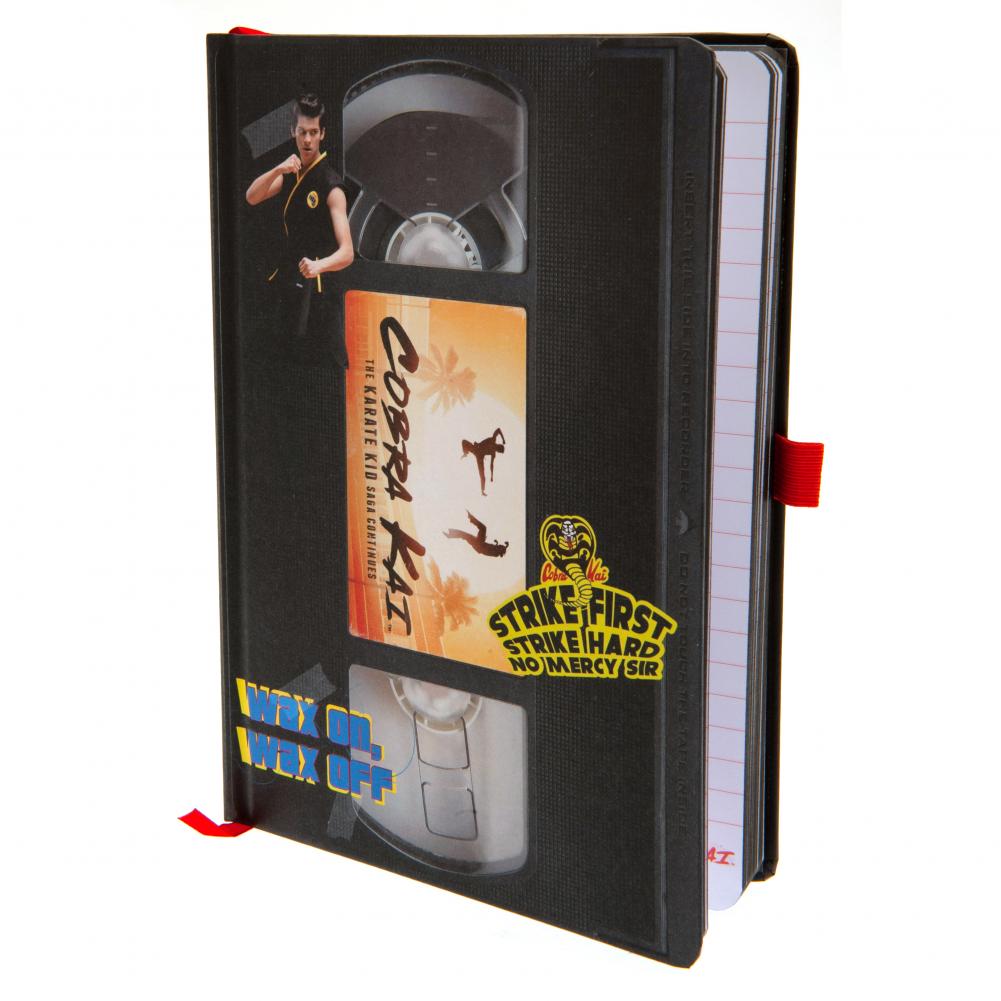 Cobra Kai Premium Notebook VHS LKT Sport Entertainment>TV Series>Cobra Kai Journals