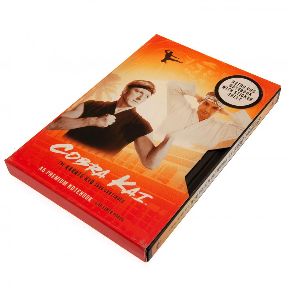 Cobra Kai Premium Notebook VHS LKT Sport Entertainment>TV Series>Cobra Kai Journals