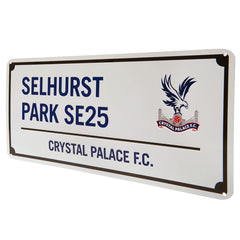 Crystal Palace FC Blue Text Street Sign LKT Sport Football>Premier League>Crystal Palace FC Novelty Signs