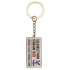 Crystal Palace FC Embossed Street Sign Keyring LKT Sport Football>Premier League>Crystal Palace FC