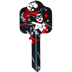 DC Comics Door Key Harley Quinn LKT Sport Entertainment>Movies>DC Key Blanks