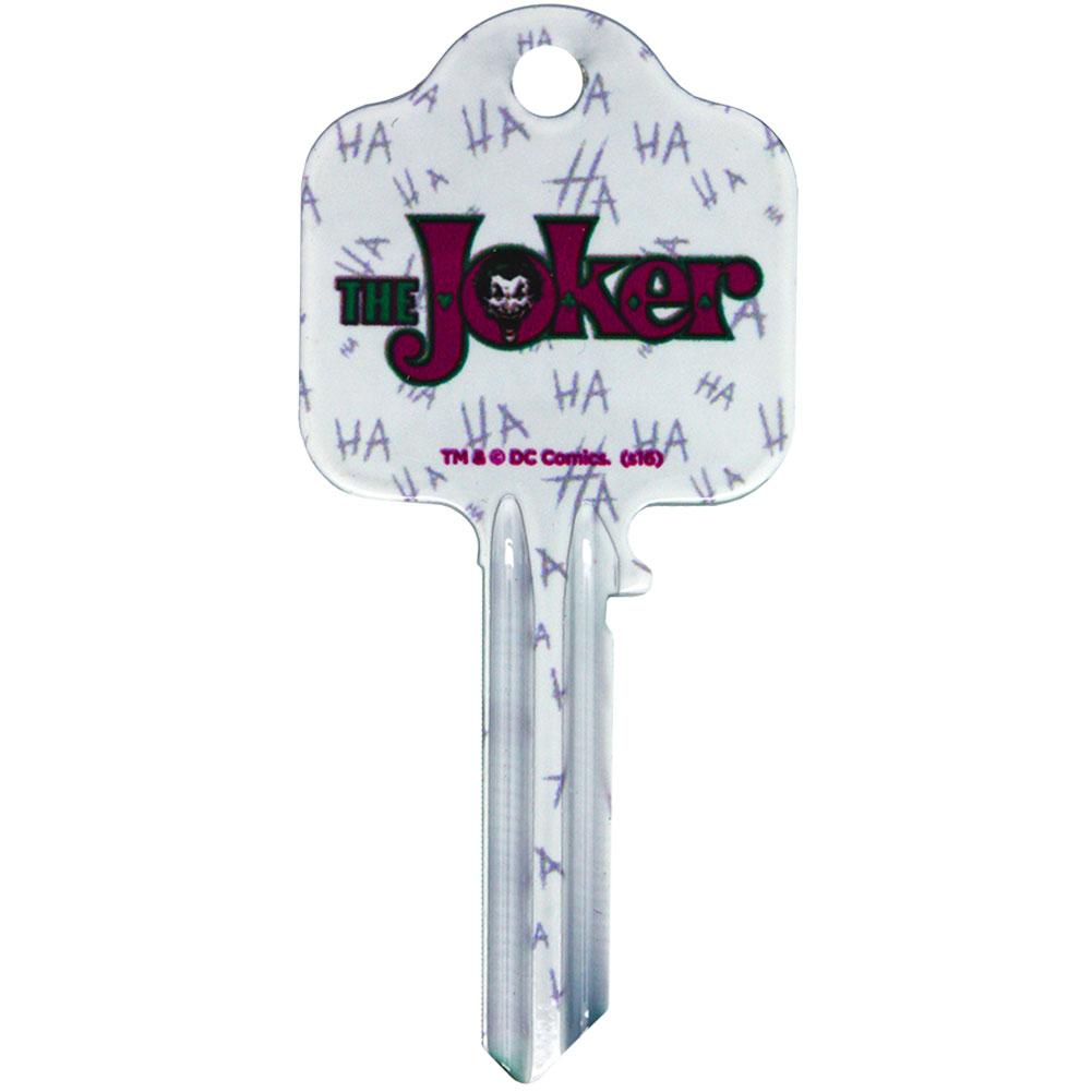 DC Comics Door Key Joker LKT Sport Entertainment>Movies>DC Key Blanks