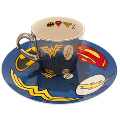 DC Comics Mirror Mug & Plate Set LKT Sport Entertainment>Movies>DC Mugs