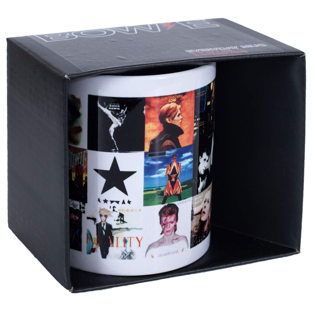 David Bowie Album Collage Mug LKT Sport Entertainment>Music>David Bowie Mugs