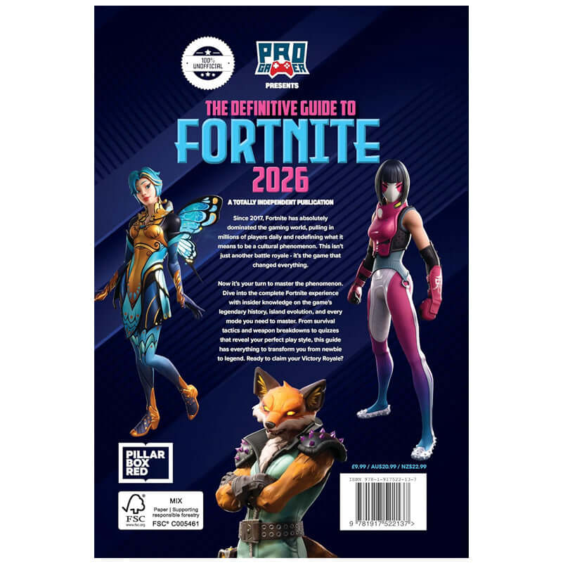 Definitive Guide to Fortnite 2026 LKT Sport Entertainment>Gaming>Fortnite Print Books