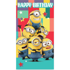 Despicable Me Birthday Card With Stickers LKT Sport Entertainment>Movies>Despicable Me Greeting Cards