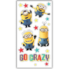 Despicable Me Birthday Card With Stickers LKT Sport Entertainment>Movies>Despicable Me Greeting Cards