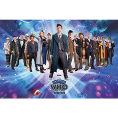 Doctor Who Poster 60th Anniversary 263 LKT Sport Entertainment>TV Series>Doctor Who Posters