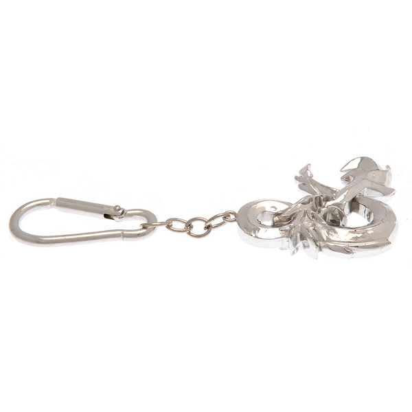 Dungeons & Dragons 3D Keyring LKT Sport Sculpted 3D metal keyringFeaturing a 3D version of the iconic Dungeons & Dragons logoWith a chain and carabiner clipOfficial licensed productApprox 45mm x 45mm x 8mm Keychains