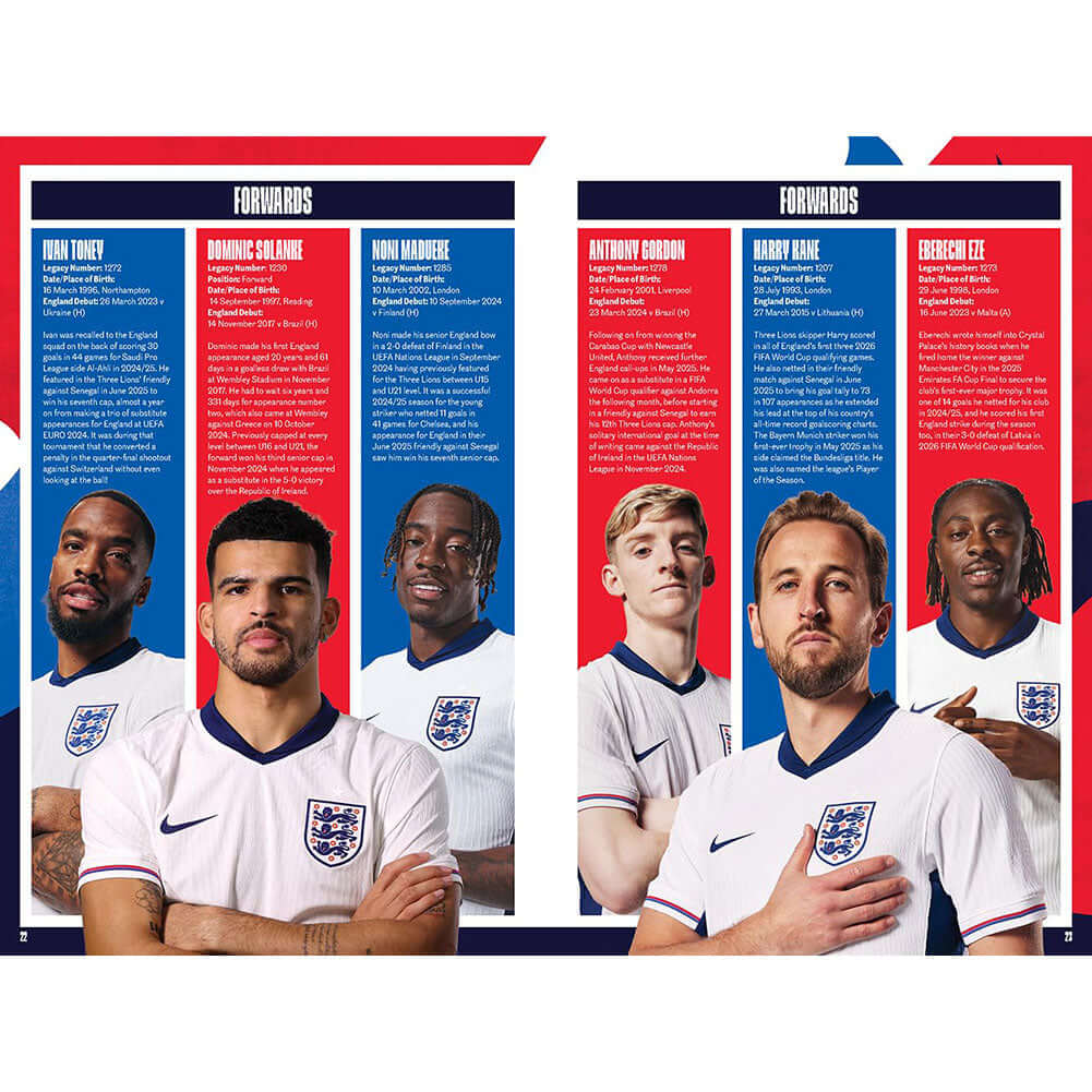 England FA Annual 2026 LKT Sport Football>International>England FA Print Books