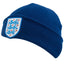 England FA Blue Cuff Beanie LKT Sport Navy knitted hat with turn up cuffFeatures a full colour England FA woven crestOfficial licensed productOne size fits all Beanies