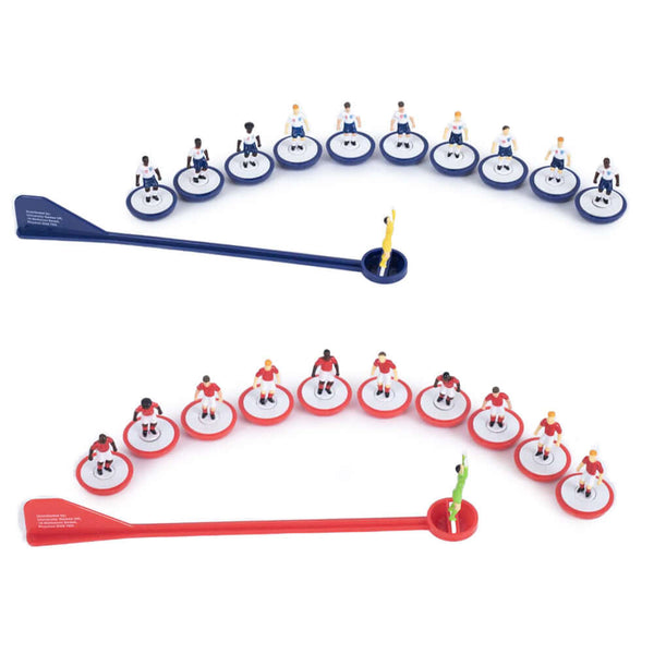 England FA Edition Subbuteo Main Game LKT Sport Subbuteo, the classic table football game is back.Featuring a new high quality pitch and re-engineered players with more strengthIncludes 1 England team, 1 opposition team, 2 goals, 1 ball and the pitchSuita