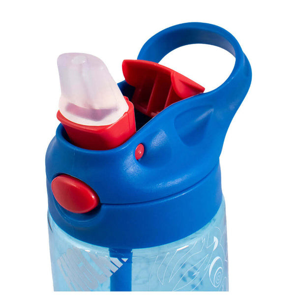 England FA Junior Water Bottle LKT Sport Vibrant blue kids water bottleWith a white England crest and fun icon designWith a screw top lid and a closable drinking spoutOfficial licensed productApprox 480ml (17oz)Approx 17cm tall, 7cm in diameter Water Bott