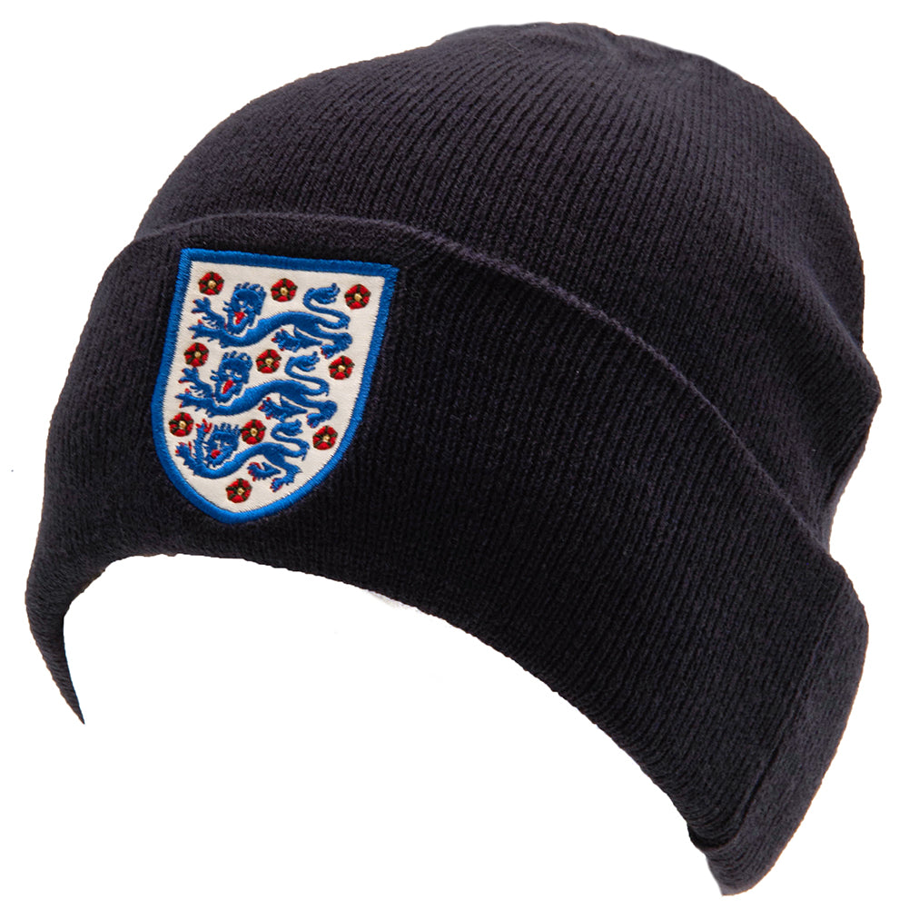 England FA Navy Cuff Beanie LKT Sport Football>International>England FA Beanies