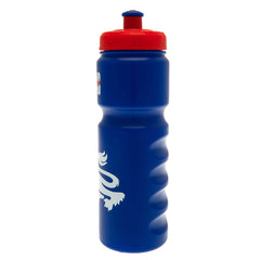England FA Plastic Drinks Bottle LKT Sport Easy grip lightweight drinks bottleBlue bottle with a large lion and England crest in whiteFeatures 'Three Lions' text in whiteWith a screw top lid and push-pull drinking spoutOfficial licensed productApprox 750m