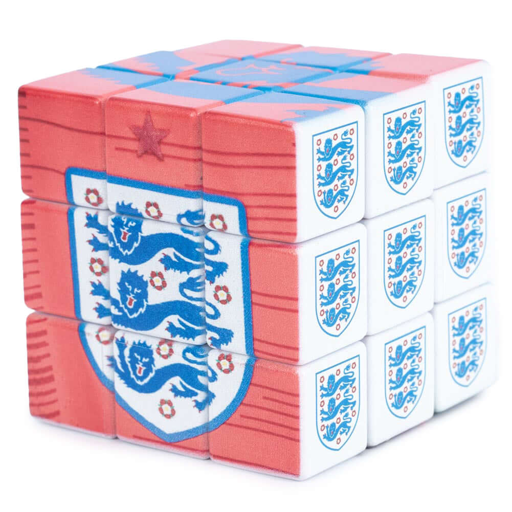 England FA Rubik’s Cube LKT Sport 3x3 cube puzzle featuring multiple England imagesHours of play with this original Rubik's CubeSuitable for ages 3+Official licensed productApprox 6cm x 6cm x 6cm Mechanical Puzzles