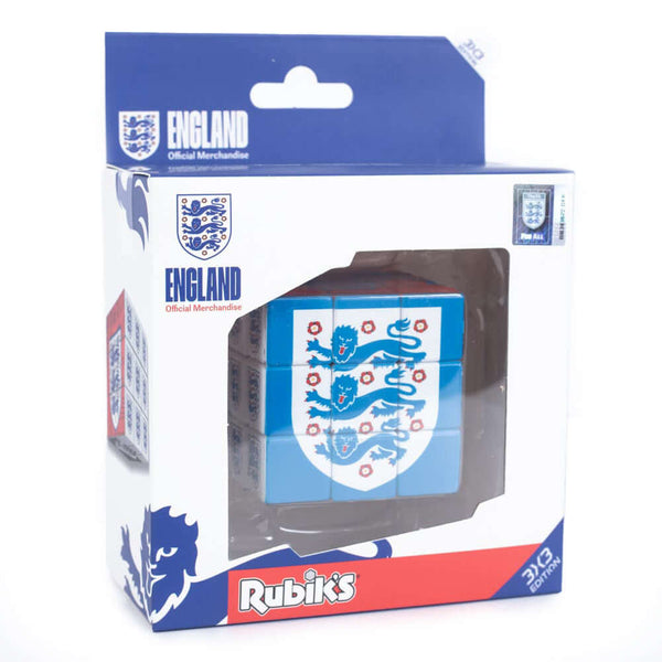 England FA Rubik’s Cube LKT Sport 3x3 cube puzzle featuring multiple England imagesHours of play with this original Rubik's CubeSuitable for ages 3+Official licensed productApprox 6cm x 6cm x 6cm Mechanical Puzzles