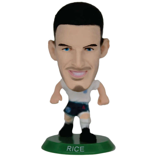England FA SoccerStarz Rice LKT Sport Declan Rice Soccerstarz collectable figureFeatures classic England home kitStands 5cm tall on a green baseOfficial licensed productApprox 5cm x 2.5cm x 2.5cm Action Figures