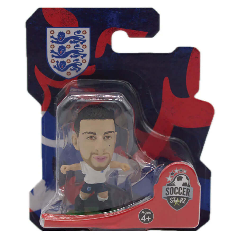 England FA SoccerStarz Walker LKT Sport Kyle Walker Soccerstarz collectable figureFeatures classic England home kitStands 5cm tall on a green baseOfficial licensed productApprox 5cm x 2.5cm x 2.5cm Action Figures