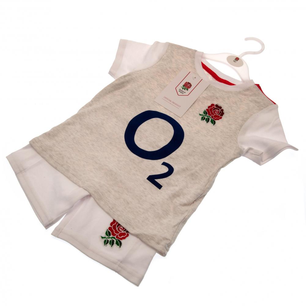 England RFU Shirt & Short Set 6/9 mths GR LKT Sport Rugby>England RFU Baby & Children's Outfits