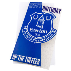 Everton FC Crest Birthday Card LKT Sport Football>Premier League>Everton FC Greeting Cards