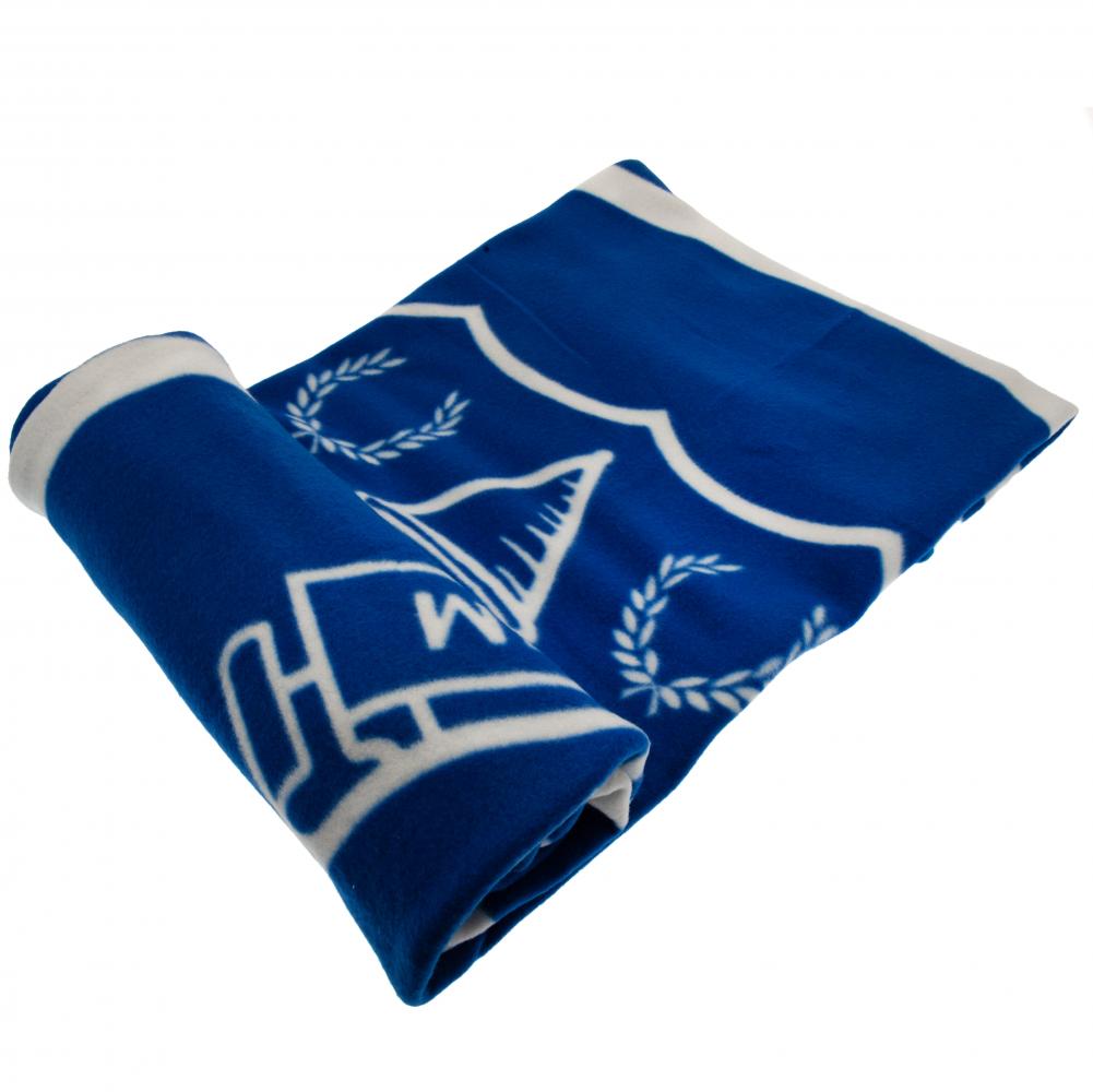 Everton FC Pulse Fleece Blanket LKT Sport Football>Premier League>Everton FC Throw Blankets