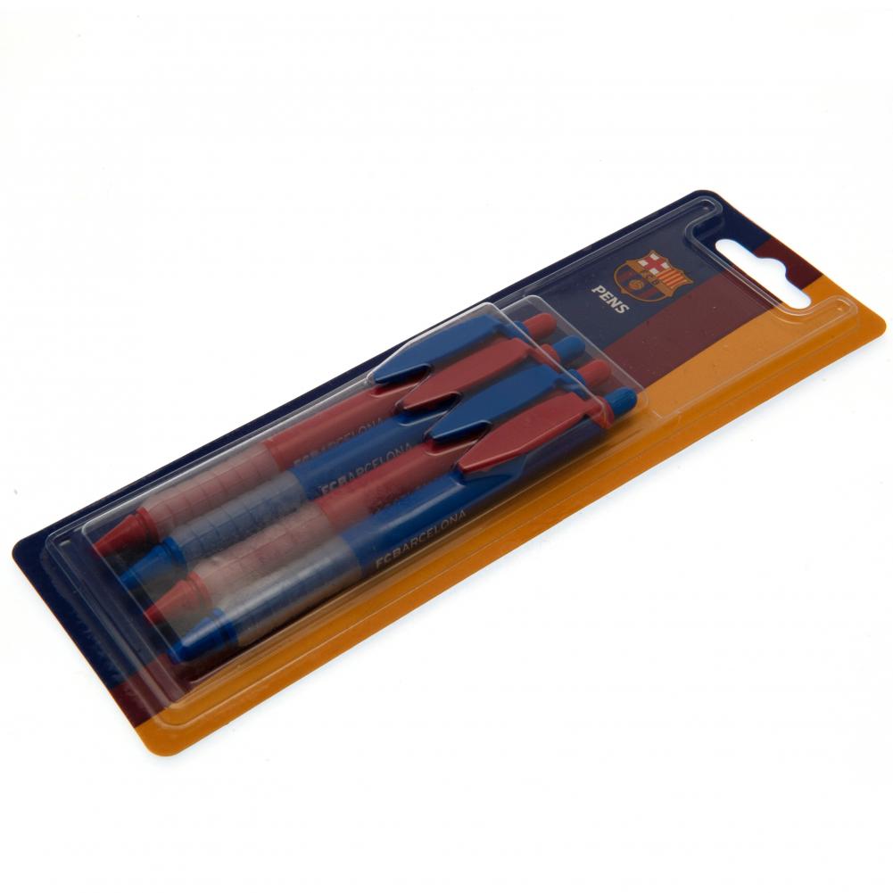 FC Barcelona 4pk Pen Set LKT Sport Football>European Leagues>FC Barcelona Ballpoint Pens