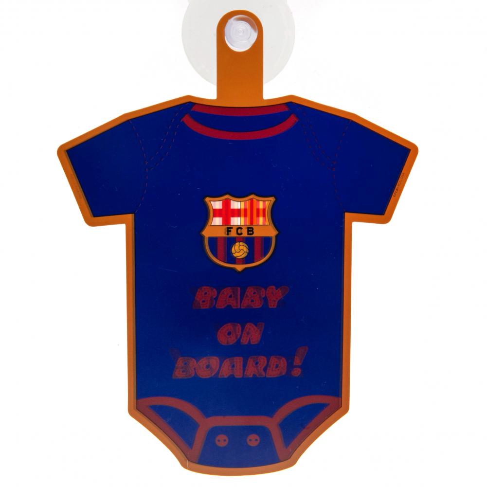 FC Barcelona Baby On Board Sign LKT Sport Football>European Leagues>FC Barcelona Vehicle Decals