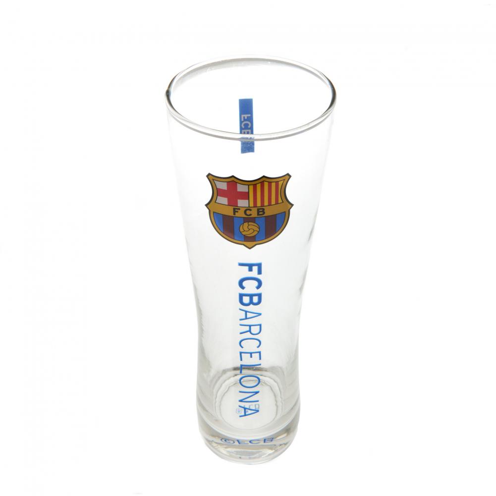 FC Barcelona Tall Beer Glass LKT Sport Football>European Leagues>FC Barcelona Beer Glasses