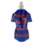 FC Barcelona Travel Sports Bottle LKT Sport Vibrant shirt design flat water bottle With a plastic safe top and carabiner clip Official licensed product Approx 350ml (12oz) Approx 26cm x 16cm On a header card Water Bottles