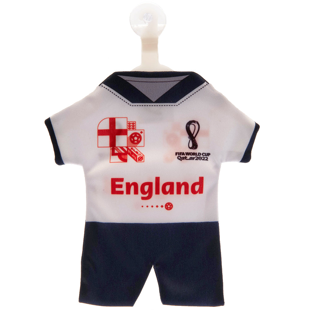 FIFA World Cup Qatar 2022 England Mini Kit LKT Sport Football>International>FIFA World Cup Qatar 2022 Vehicle Rear View Mirror Ornaments