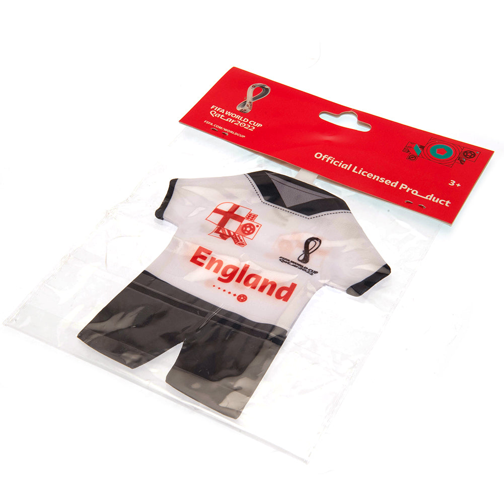 FIFA World Cup Qatar 2022 England Mini Kit LKT Sport Football>International>FIFA World Cup Qatar 2022 Vehicle Rear View Mirror Ornaments