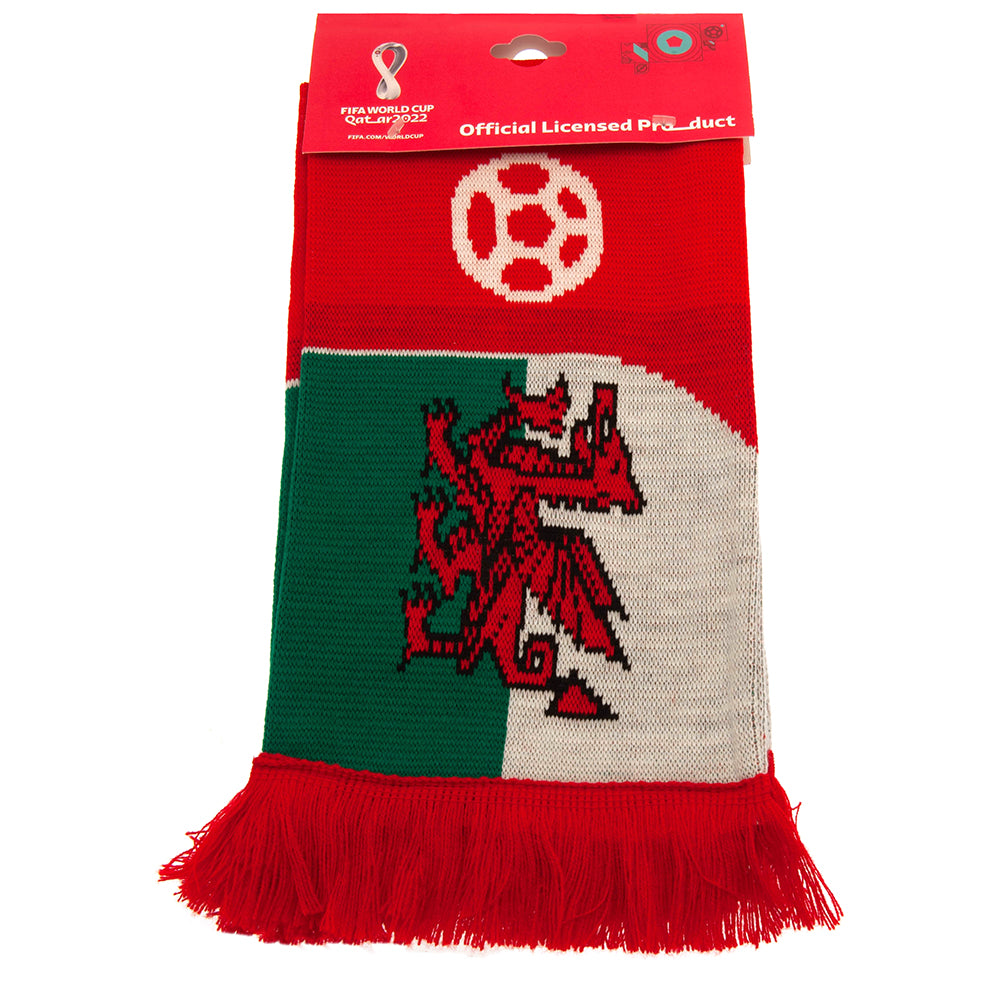 FIFA World Cup Qatar 2022 Wales Scarf LKT Sport Football>International>FIFA World Cup Qatar 2022 Scarves