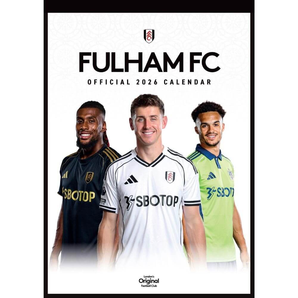 Fulham FC A3 Calendar 2026 LKT Sport Football>Premier League>Fulham FC Wall Calendars