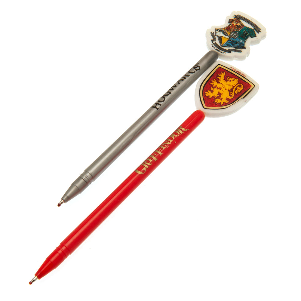 Harry Potter 2pk Pen & Topper Set LKT Sport Entertainment>Movies>Harry Potter Pen & Pencil Sets