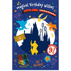 Harry Potter 3D Lenticular Birthday Card LKT Sport Entertainment>Movies>Harry Potter Greeting Cards