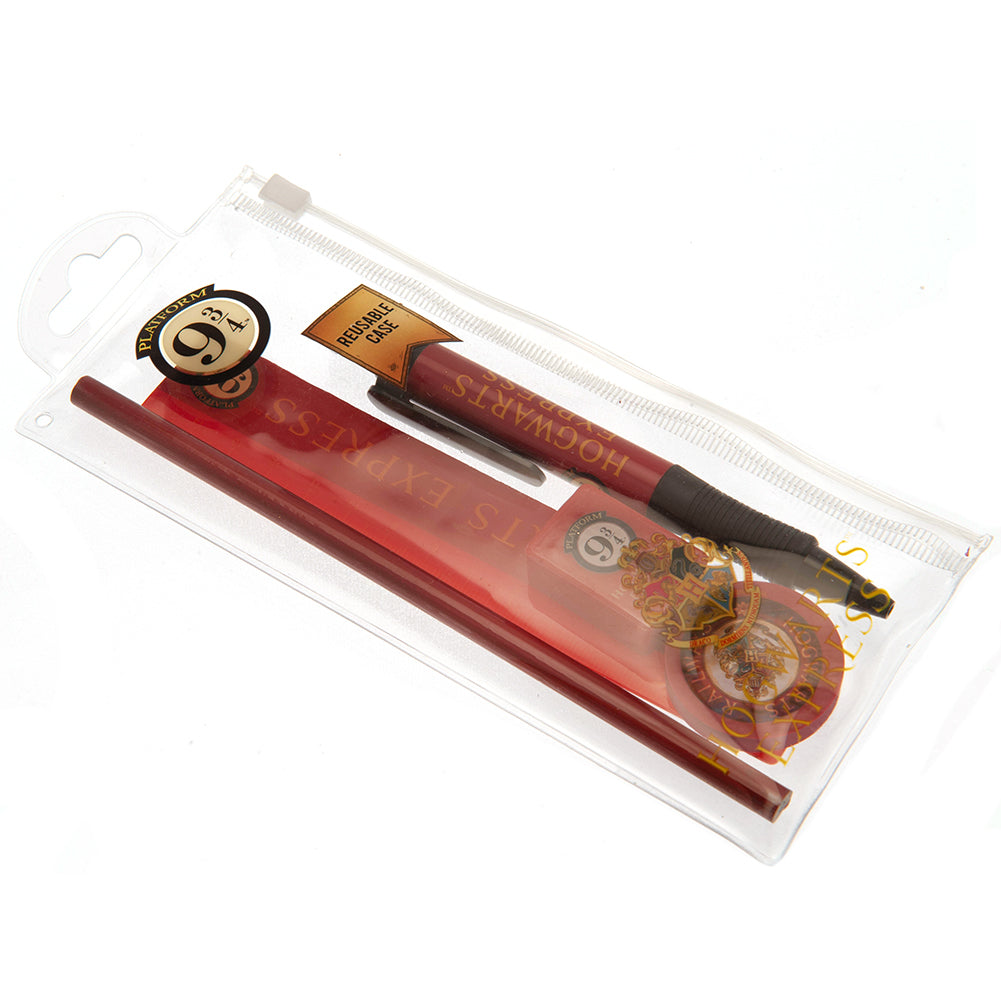 Harry Potter 5pc Stationery Set 9 & 3 Quarters LKT Sport Entertainment>Movies>Harry Potter Stationery