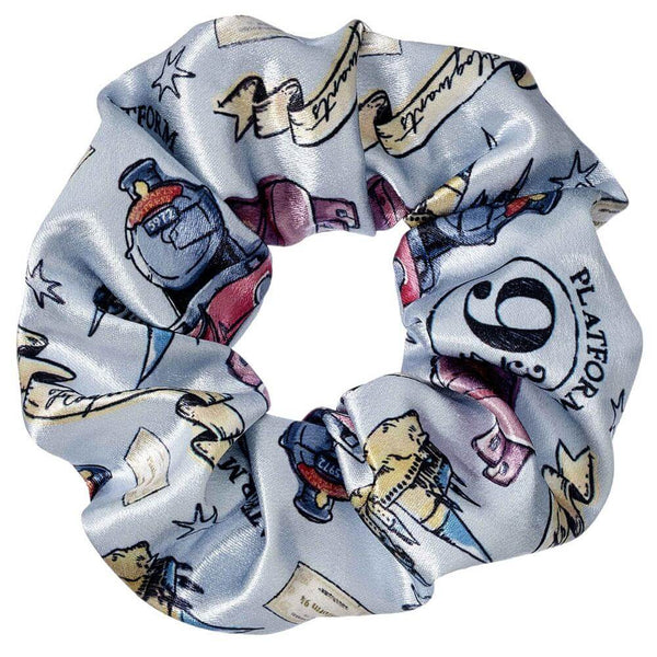Harry Potter 9 & 3 Quarters Hair Scrunchie LKT Sport Colourful satin hair scrunchieFeaturing Platform 9 & 3 Quarters themed iconsOfficial licensed productApprox outside diameter 11cm Ponytail Holders