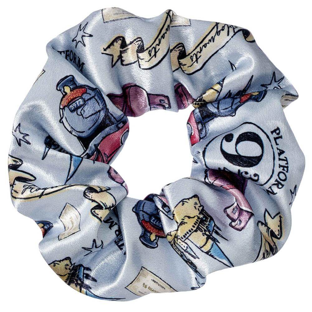 Harry Potter 9 & 3 Quarters Hair Scrunchie LKT Sport Colourful satin hair scrunchieFeaturing Platform 9 & 3 Quarters themed iconsOfficial licensed productApprox outside diameter 11cm Ponytail Holders