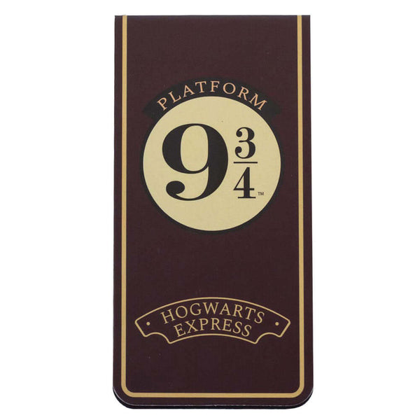 Harry Potter 9 & 3 Quarters Magnetic Bookmark LKT Sport Harry Potter design magnetic bookmarkFeatures the classic Platform 9 and 3 Quarters sign with the Hogwarts Express name underneathOfficial licensed productApprox 9cm x 4.5cm Bookmarks