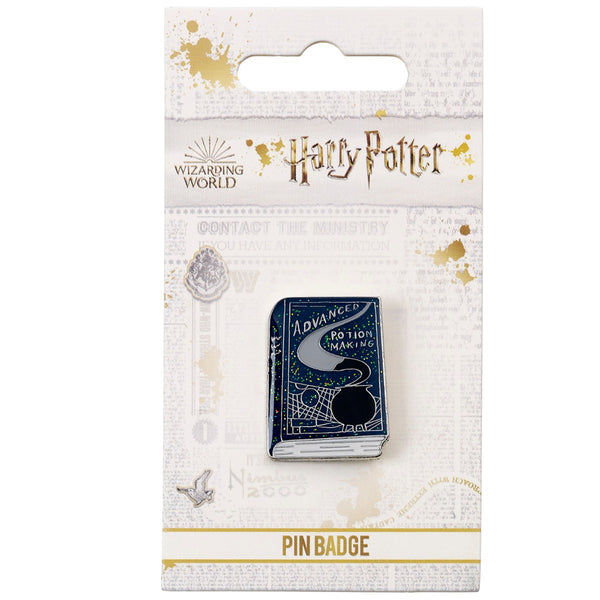Harry Potter Advanced Potion Making Pin Badge LKT Sport Bright, colourful and highly detailed enamel pin badgeThe Advanced Potion Making Book on a butterfly clasp fixingOfficial licensed productApprox 30mm x 22mm Brooches & Lapel Pins